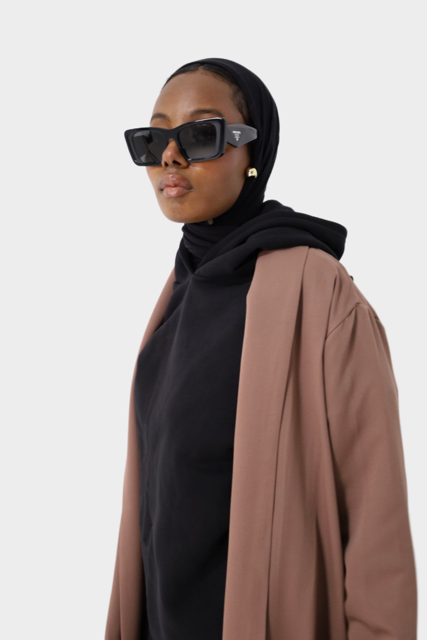 Chocolate brown abaya